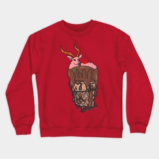 Sheep ice cream Crewneck Sweatshirt